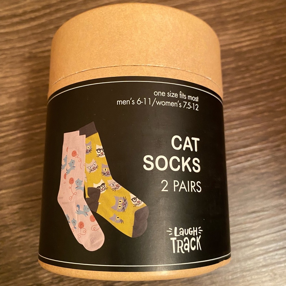 Cat Socks 2 Pairs